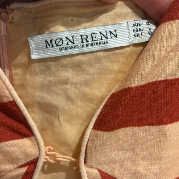 Mon Renn Surreal Midi Dress Tropico Print Cotton Red/Coral
Large - Picture 8 of 10